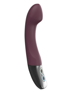 NMC SILICONE RECHARGEABLE VIBRATOR RUBINE RED