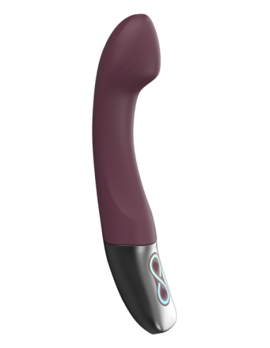 NMC VIBRADOR RECARGABLE DE SILICONA ROJO RUBINA