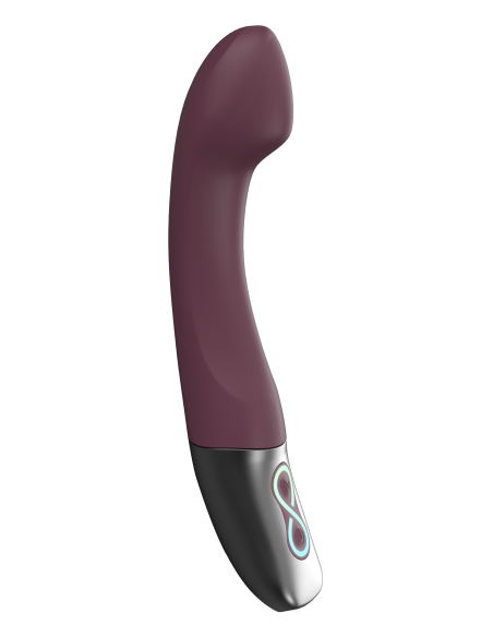 NMC SILICONE RECHARGEABLE VIBRATOR RUBINE RED