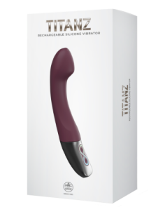 NMC VIBRADOR RECARGABLE DE SILICONA ROJO RUBINA 2