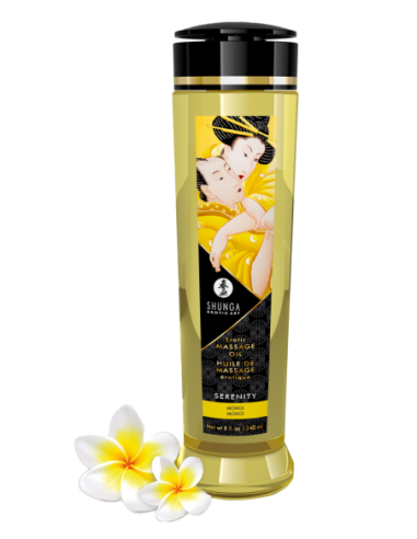 ACEITE DE MASAJE ERÓTICO SERENITY MONOI 240 ML