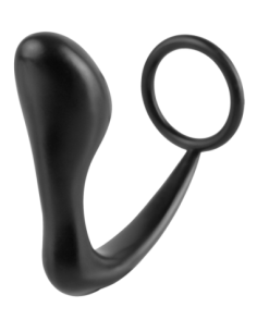 COLECCIÓN ANAL FANTASY-GASM COCKRING PLUG NEGRO