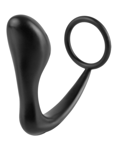 COLECCIÓN ANAL FANTASY-GASM COCKRING PLUG NEGRO