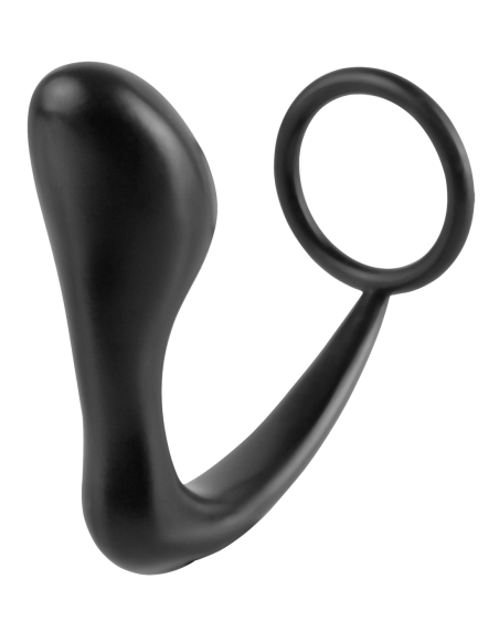COLECCIÓN ANAL FANTASY-GASM COCKRING PLUG NEGRO