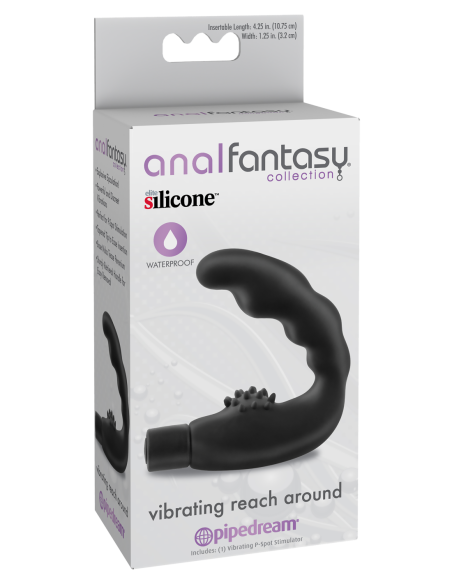 ANAL FANTASY COLLECTION VIBRATING REACH AROUND BLACK