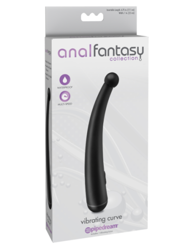 ANAL FANTASY COLLECTION VIBRATING CURVE BLACK