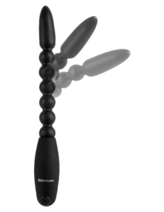 ANAL FANTASY COLLECTION FLEXA-PLEASER POWER BEADS BLACK 2