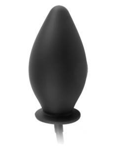 ANAL FANTASY COLLECTION INFLATABLE SILICONE PLUG BLACK 2