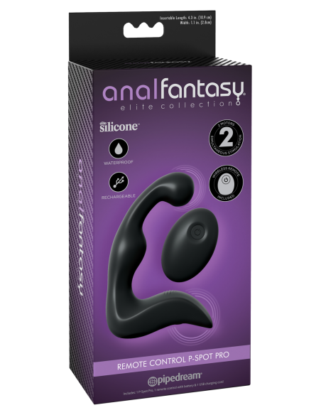 ANAL FANTASY ELITE REMOTE CONTROL P-SPOT PRO BLACK