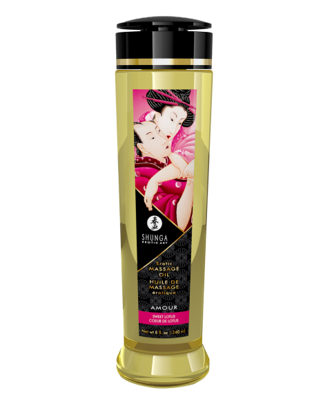 ACEITE DE MASAJE ERÓTICO AMOUR DULCE LOTO 240 ML