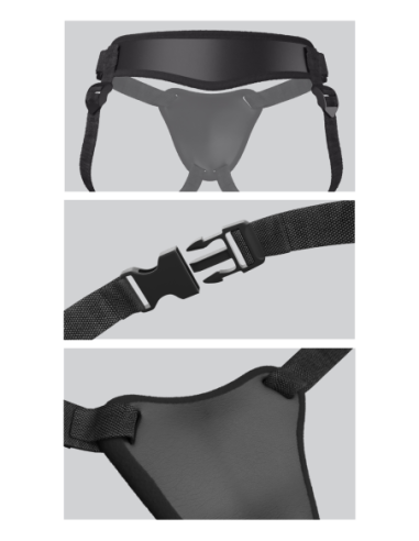 BODY DOCK ELITE HARNESS BLACK