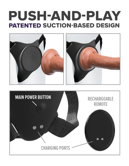 BODY DOCK G-SPOT PRO HARNESS BLACK