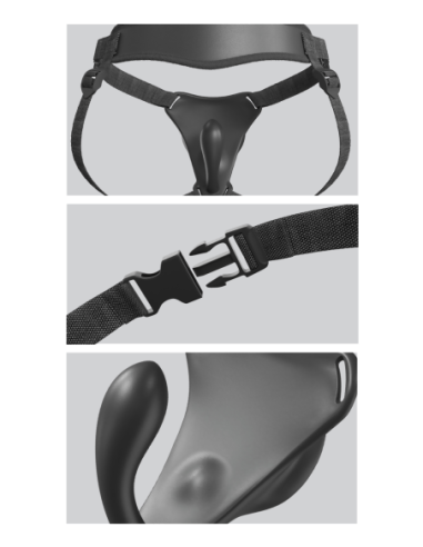 ARNÉS BODY DOCK G-SPOT PRO NEGRO