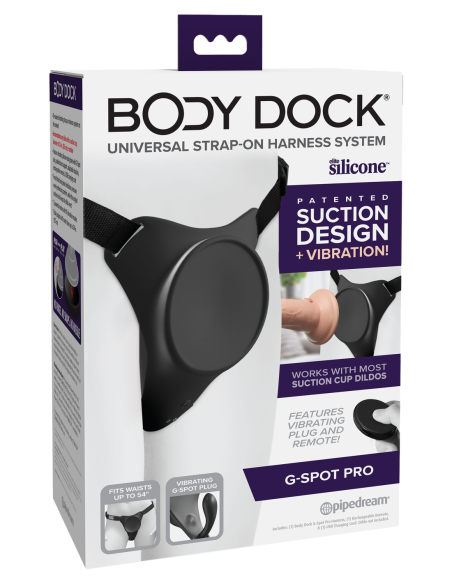 BODY DOCK G-SPOT PRO HARNESS BLACK