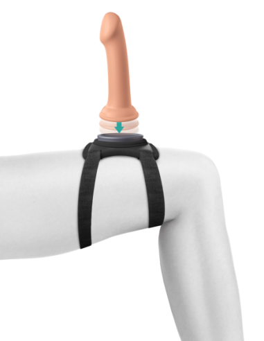 BODY DOCK LAP STRAP HARNESS BLACK