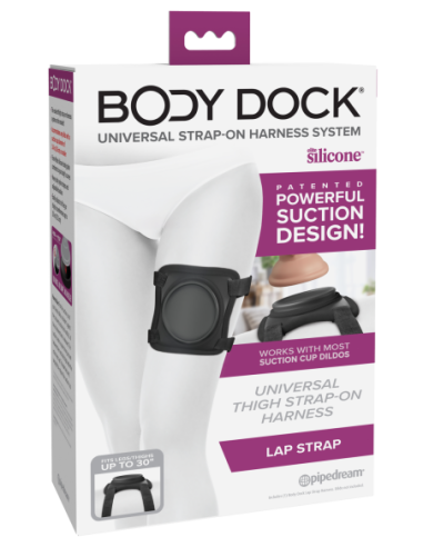 BODY DOCK LAP STRAP HARNESS BLACK