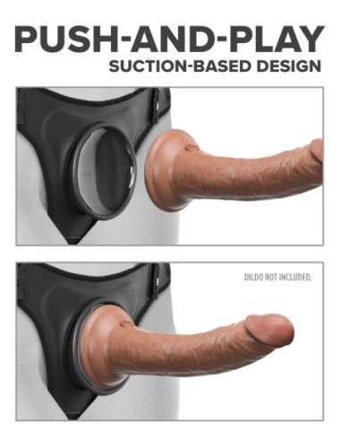 BODY DOCK STRAP-ON SUUSPENDERS BLACK