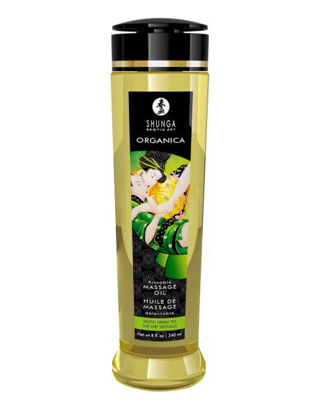 ACEITE DE MASAJE ORGÁNICO TÉ VERDE 240 ML