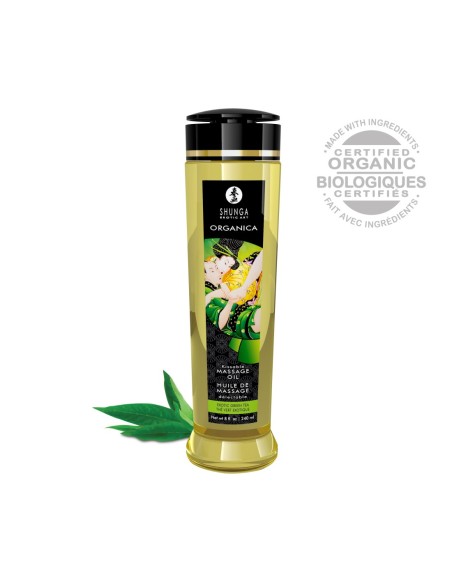 ACEITE DE MASAJE ORGÁNICO TÉ VERDE 240 ML