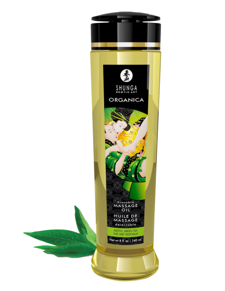 ACEITE DE MASAJE ORGÁNICO TÉ VERDE 240 ML