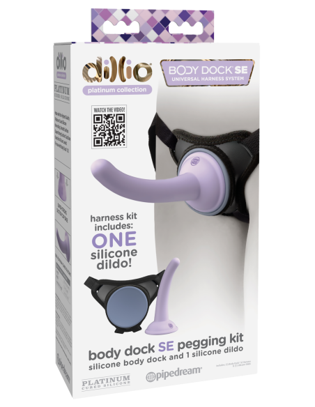 DILLIO PLATINUM DILLIO PLATINUM BODY DOCK SE PEGGING KIT 5 INCH PURPLE