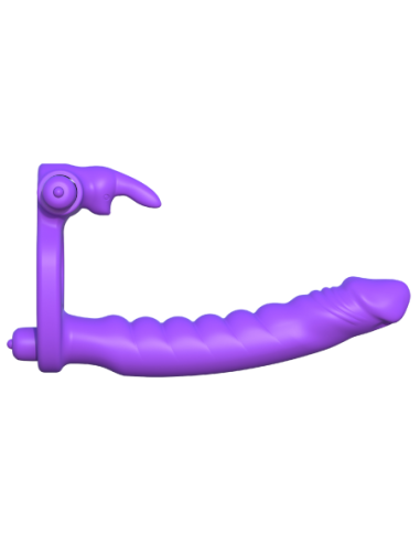 FANTASY C-RINGZ SILICONE DOUBLE PENETRATOR...