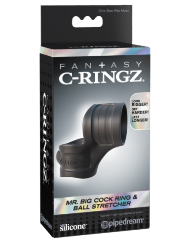 FANTASÍA C-RINGZ MR. ANILLO DE PENE GRANDE Y...
