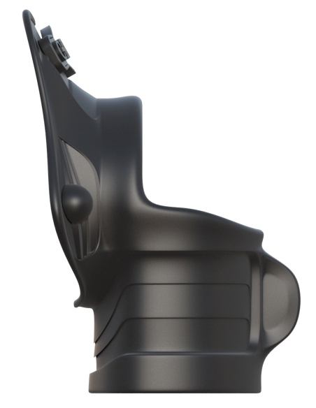 FANTASY C-RINGZ ROCK HARD RING & BALL-STRETCHER BLACK