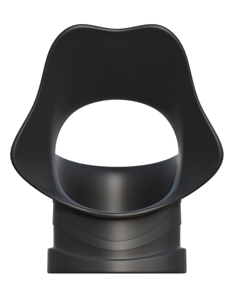 FANTASY C-RINGZ ROCK HARD RING & BALL-STRETCHER BLACK