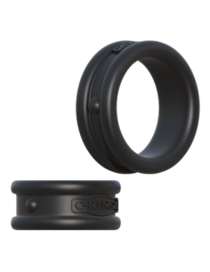 FANTASY C-RINGZ MAX-WIDTH SILICONE RINGS BLACK 2