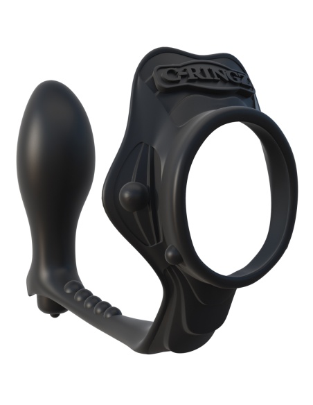 FANTASÍA C-RINGZ ROCK DURO CULO-GASM NEGRO