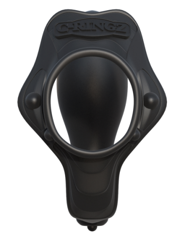 FANTASY C-RINGZ ROCK HARD ASS-GASM BLACK