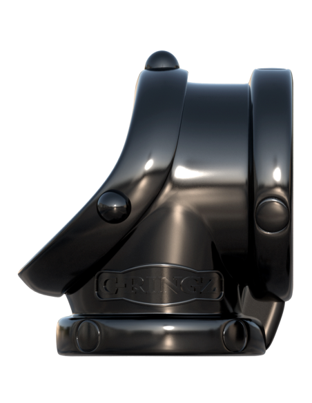 FANTASY C-RINGZ ROCK HARD COCK PIPE BLACK