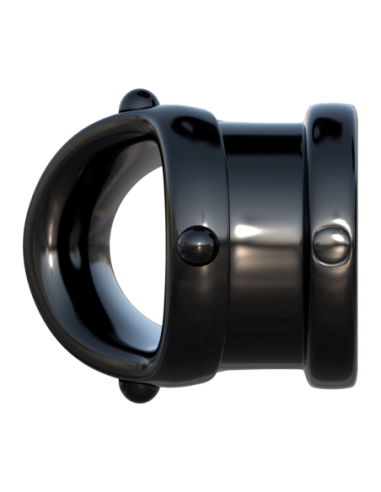 FANTASÍA C-RINGZ ROCK HARD COCK PIPA NEGRO