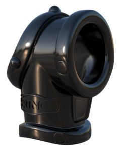 PIPA DE PENE FANTASY C-RINGZ CON ESTIRADOR DE BOLAS NEGRO