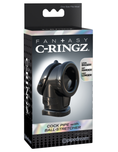 PIPA DE PENE FANTASY C-RINGZ CON ESTIRADOR DE...
