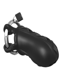 FANTASY C-RINGZ EXTREME SILICONE COCK BLOCKER BLACK