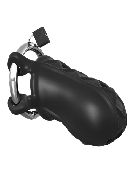 FANTASY C-RINGZ EXTREME SILICONE COCK BLOCKER BLACK