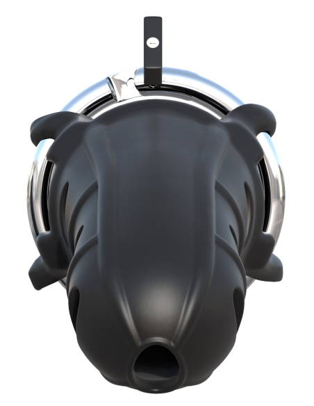 FANTASY C-RINGZ HARDCORE SILICONE COCK BLOCKER BLACK