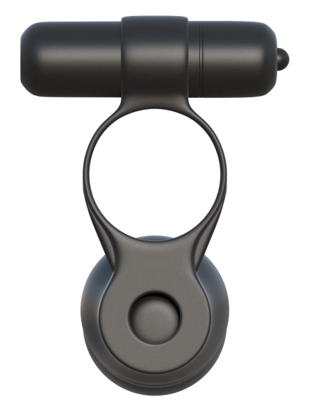 FANTASY C-RINGZ POSABLE PARTNER DOUBLE PENETRATOR BLACK