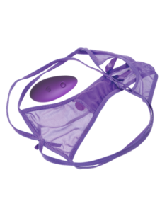 FANTASY FOR HER PETITE PANTY THRILL-HER PURPLE