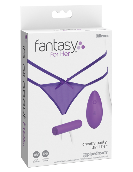 FANTASY FOR HER PETITE PANTY THRILL-HER PURPLE