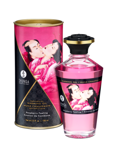 ACEITE AFRODISIACO SENTIMIENTO DE FRAMBUESA 100ML