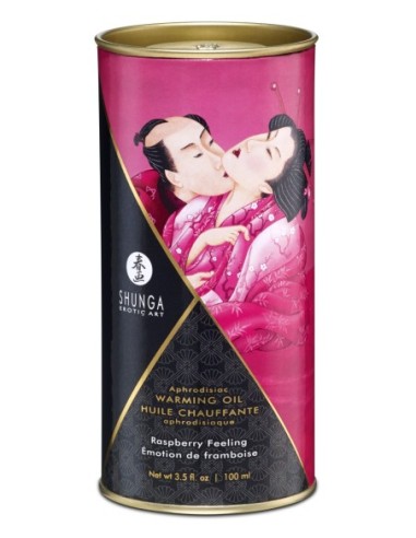 ACEITE AFRODISIACO SENTIMIENTO DE FRAMBUESA 100ML