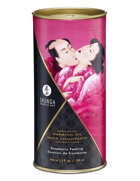 ACEITE AFRODISIACO SENTIMIENTO DE FRAMBUESA 100ML
