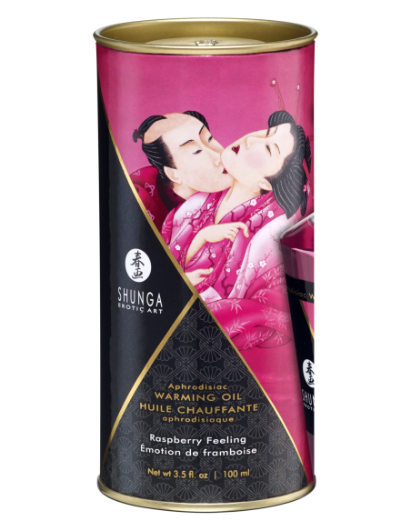 ACEITE AFRODISIACO SENTIMIENTO DE FRAMBUESA 100ML