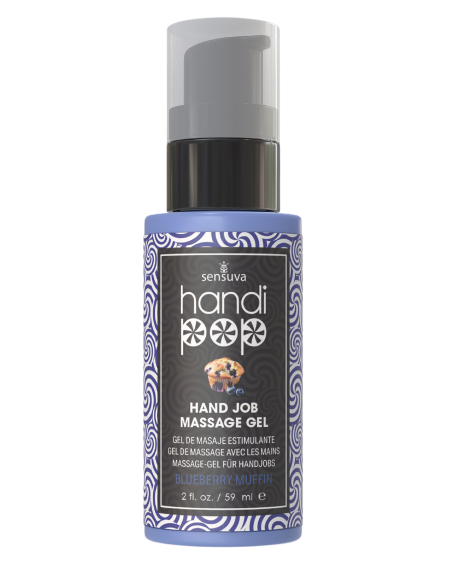 SENSUVA HANDIPOP EDIBLE MASSAGE GEL BLUEBERRY MUFFIN 59ML