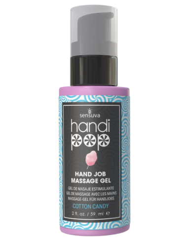 SENSUVA HANDIPOP GEL DE MASAJE COMESTIBLE ALGODÓN DE AZÚCAR 59ML