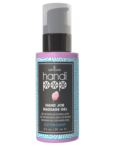 SENSUVA HANDIPOP GEL DE MASAJE COMESTIBLE ALGODÓN DE AZÚCAR 59ML