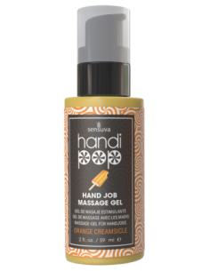 SENSUVA HANDIPOP EDIBLE MASSAGE GEL ORANGE CREAMSICLE 59ML